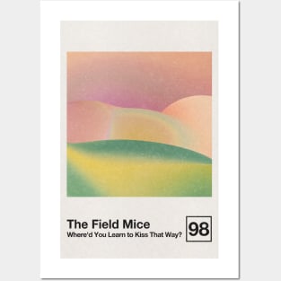 The Field Mice / Minimalist Graphic Poster Art Design Posters and Art